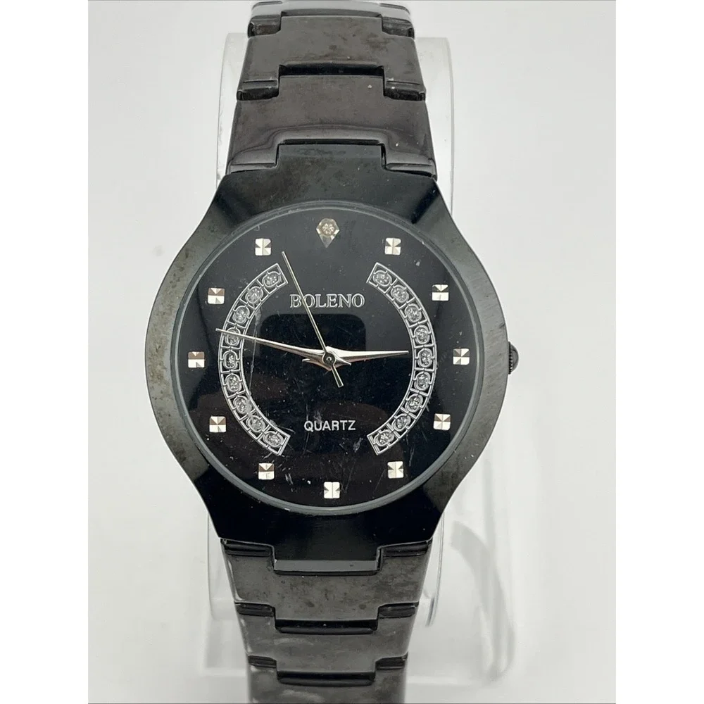 Boleno Watch Men‎ 37mm Case Black 7.25